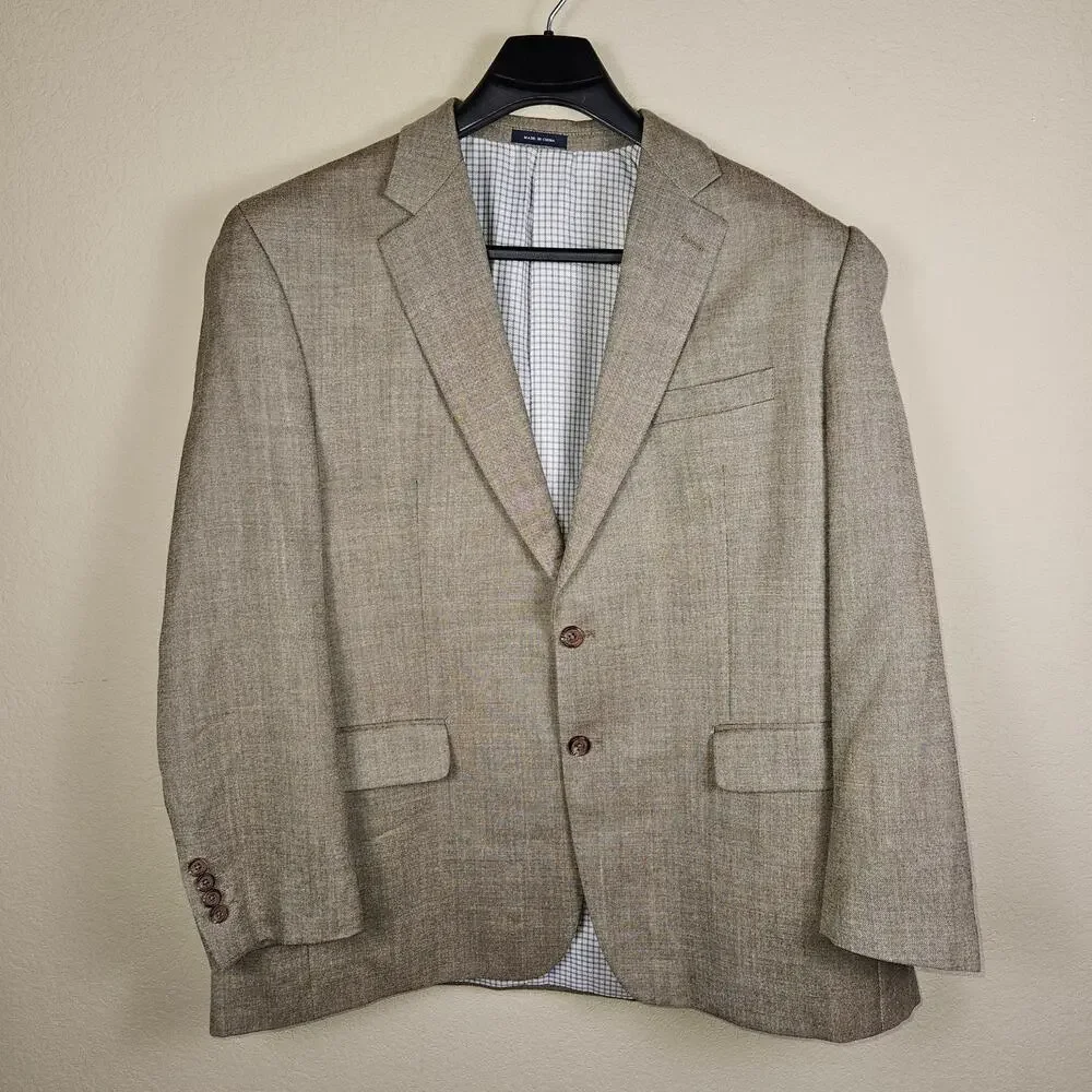 Ralph Lauren Men's Light Beige Linen Sport Coat
